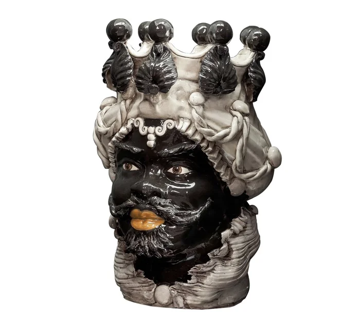 Mohd Selection Moro Man Big Vase – Schwarz