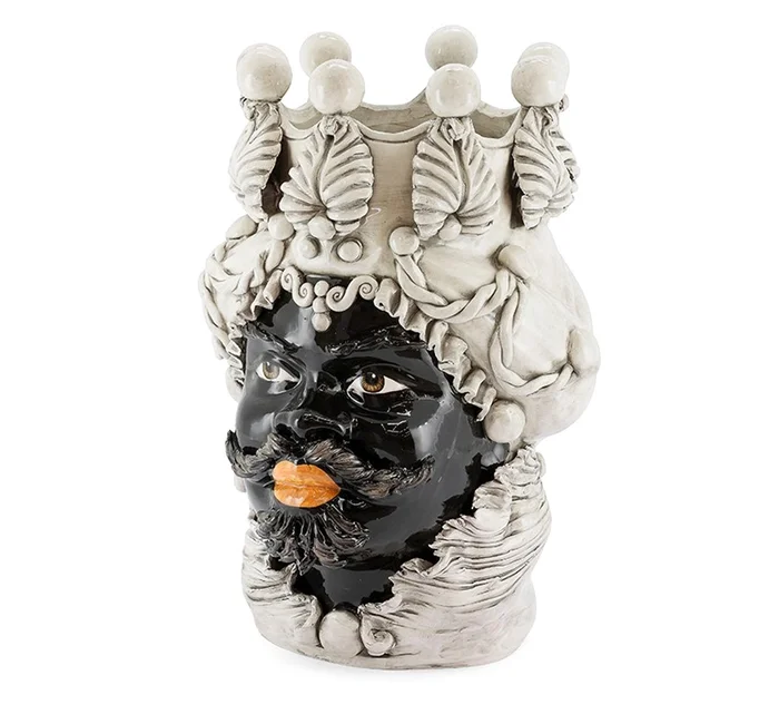 Mohd Selection Moro Man Big Vase – Weiß