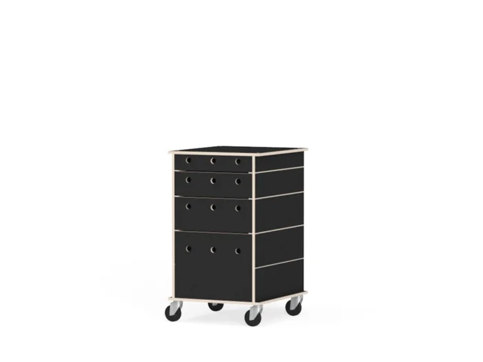 Moormann Lader – Schubkastensystem Entworfen von Axel Kufus