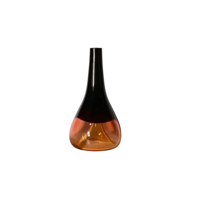 Murano-Glasvase FORMOSI Amber – H40 cm. – von Wave Murano Glass