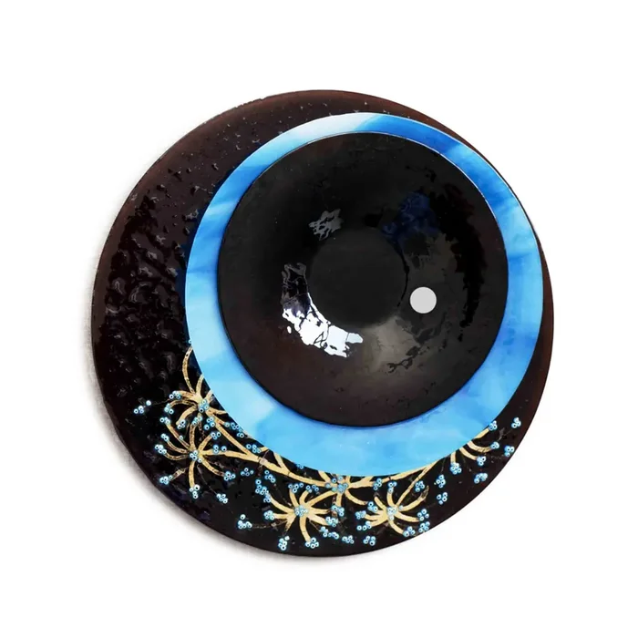 Muranoglas-Geschirrset ORIENTE Braun von D.i. Più Andretto Design – Für 2 Personen