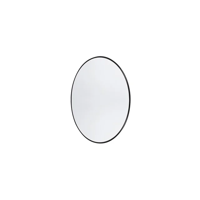 Muubs Copenhagen Wandspiegel Rund Klein Schwarz