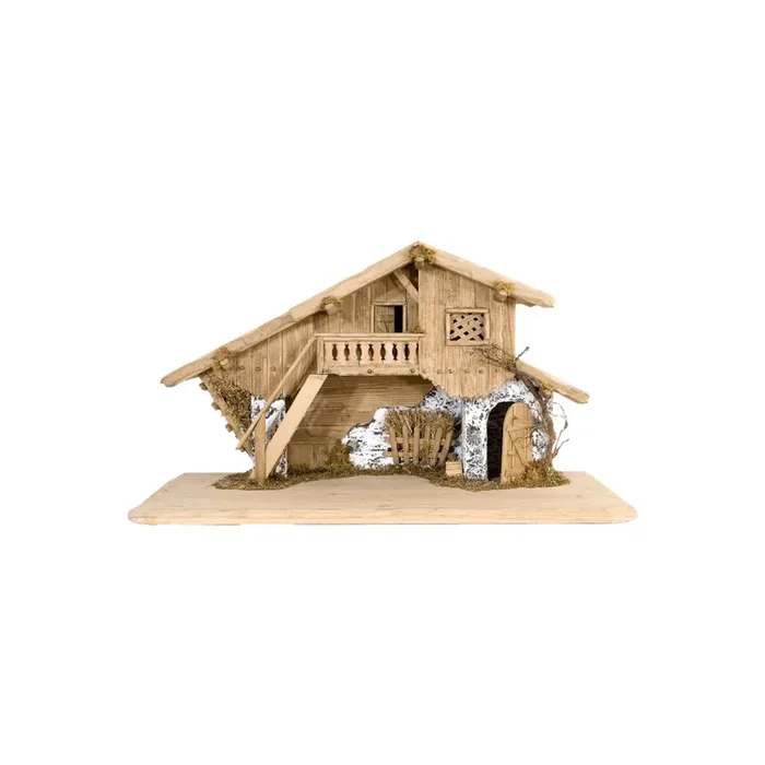Nativity Set Stable Boè with Stairway