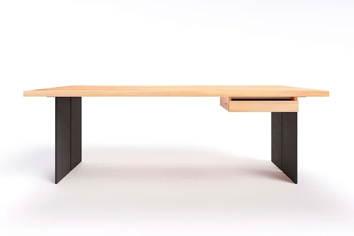 Naturholz Schreibtisch Raik Wildbuche