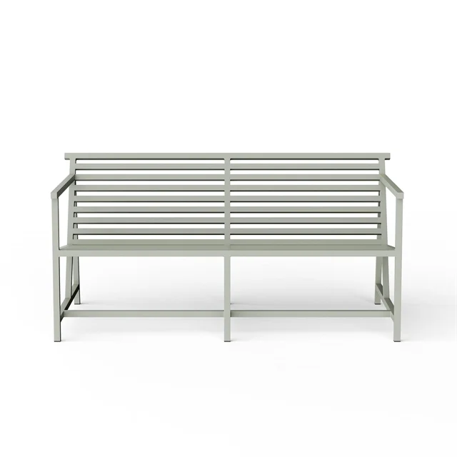 NINE 19 Outdoor Loungebank Grau