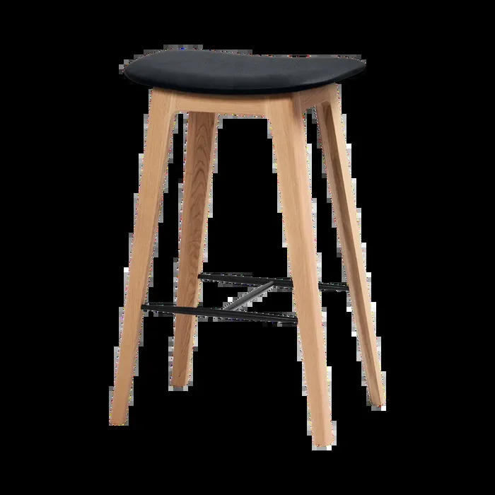 Nordic Bar Stool – Oak – 73 cm / Terra Black