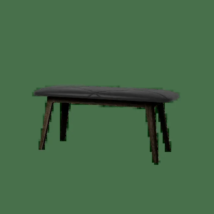 Nordic Bench – Dark Stained Oak – Terra Black
