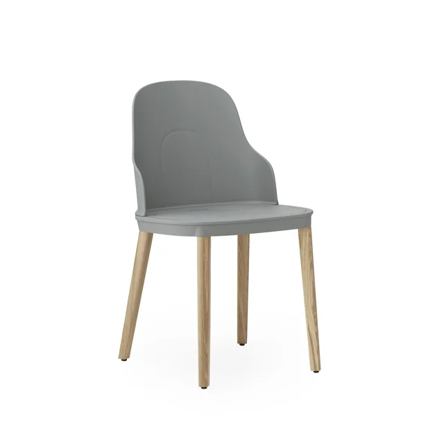 Normann Copenhagen Allez Esstischstuhl Eiche Grau