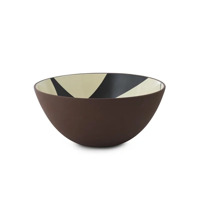 Normann Copenhagen Line Schüssel Ø30 Schwarz/Creme