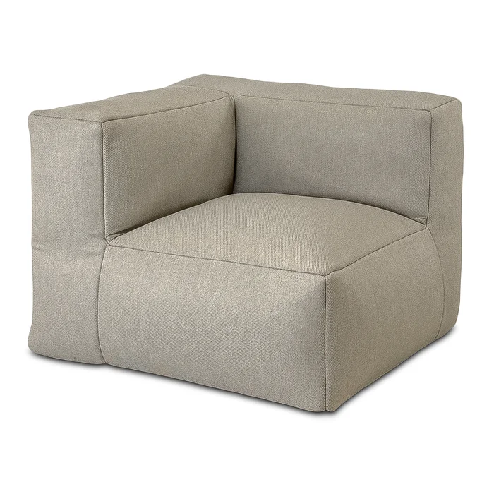osoltus Premium Modular Lounge Eckelement Axroma Olefin taupe beige