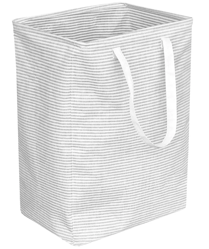 osoltus Wäschekorb Stockholm Organizer mit Griffen Wäschesammler 70L eckig