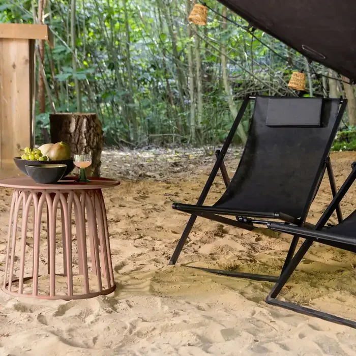 Outdoor Couchtisch Beistelltisch Boy Bliss Kunststoff Salmon Pink