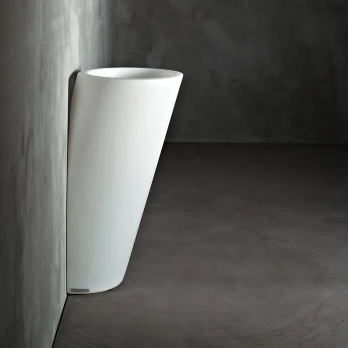 Outdoor Wandvase POT AU MUR von Ecal Nicolas Le Moigne für Serralunga – Anthrazit