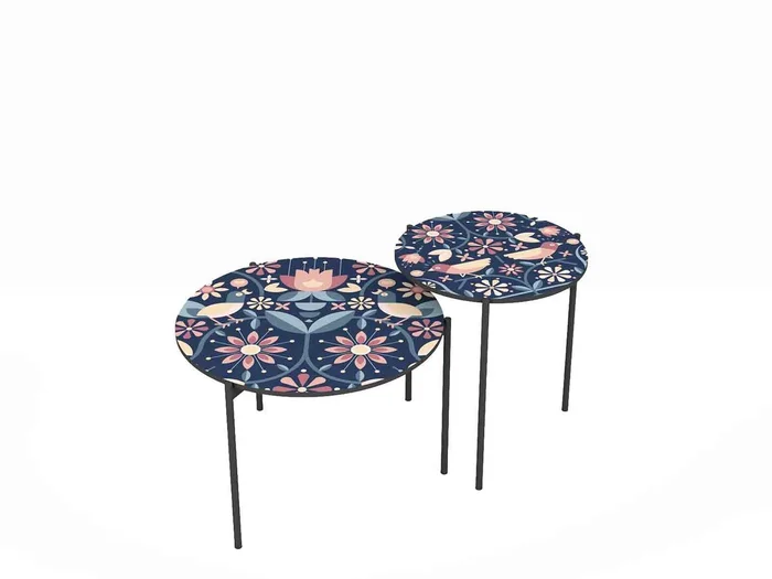 Pictoom Modern Hippie Couchtisch