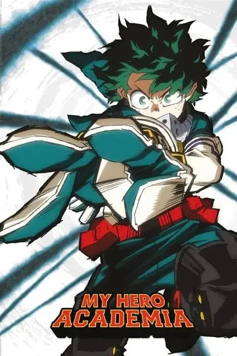 Poster, Filmposter My Hero Academia S5 – Deku Power 61×91,5 cm