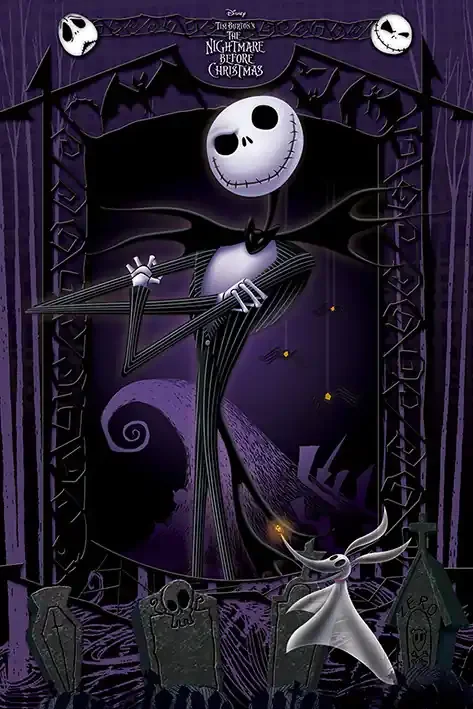 Poster, Filmposter Nightmare Before Christmas – It‘s Jack 61×91,5 cm