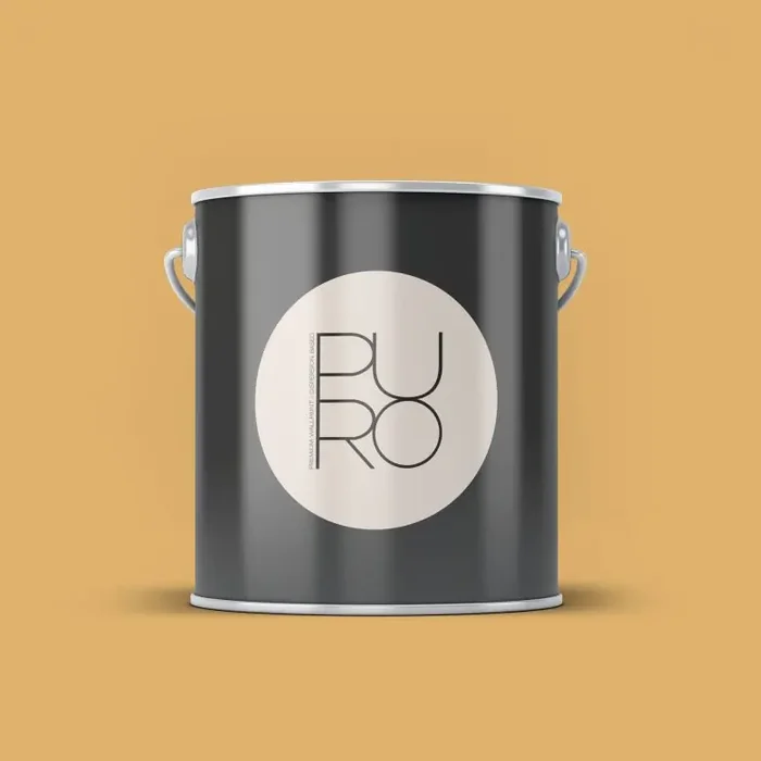 Premium Wandfarbe Gelb – Tuchmatte Innenwandfarbe – PURO c8001 sunny yellow