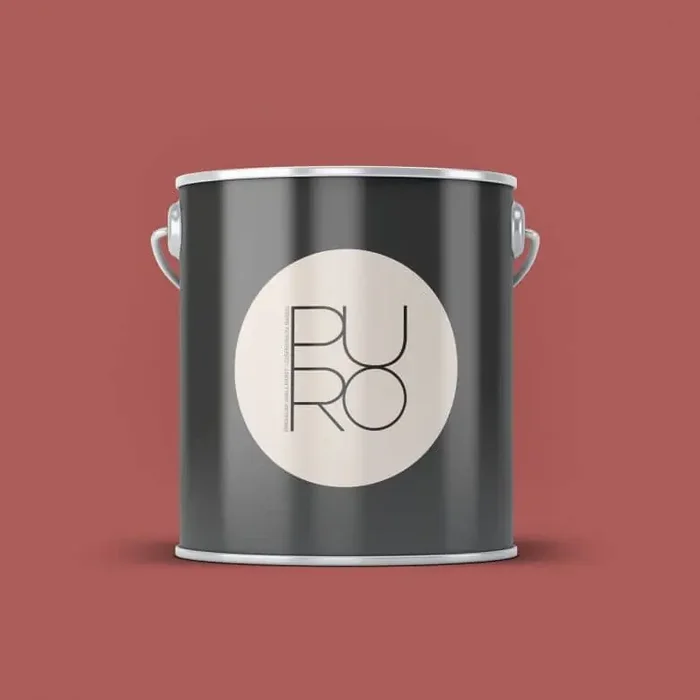 Premium Wandfarbe Rot – Tuchmatte Innenwandfarbe – PURO c2019 varied red