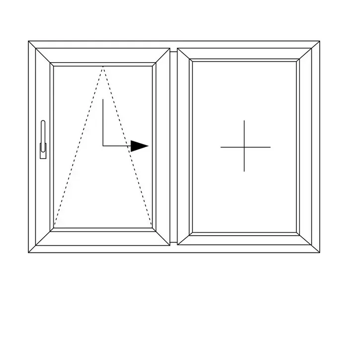 PSK Patio mit Fix im Flügel rechts – S 8000