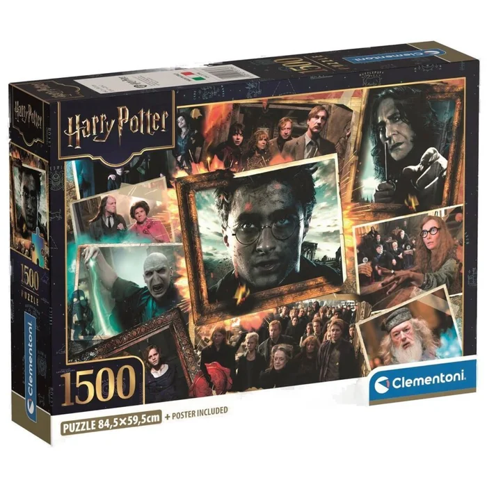 Puzzle mit 1500 Teilen Clementoni Harry Potter [Größe 59,2×84,3 cm]