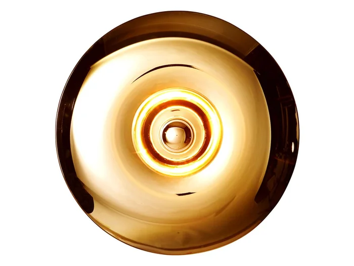 Radar Interior Zenith Bombato Wandleuchte