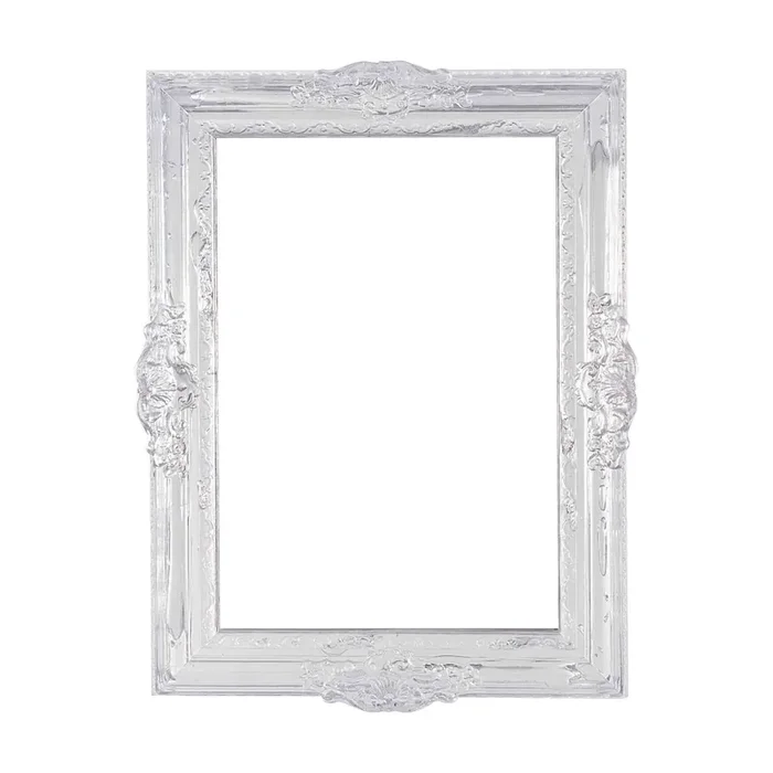 Rahmen BAROCK von Sturm Milano – H 84 x B 84 x T 10 / Schwarz