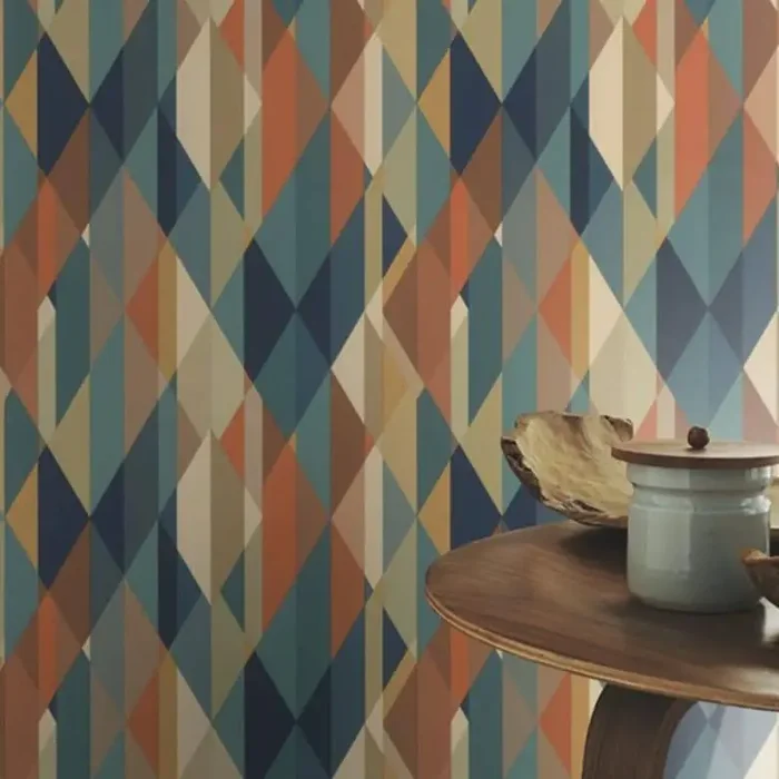 Rasch Vliestapete, Mustertapete Salsa mittelblau