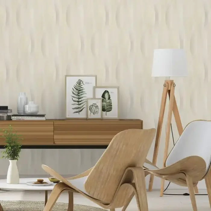 Rasch Vliestapete, Mustertapete Tapetenwechsel II mittelbeige