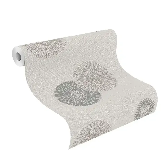 Rasch Vliestapete Tapetenwechsel grau