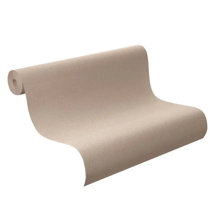 Rasch Vliestapete, Unitapete Salsa braun