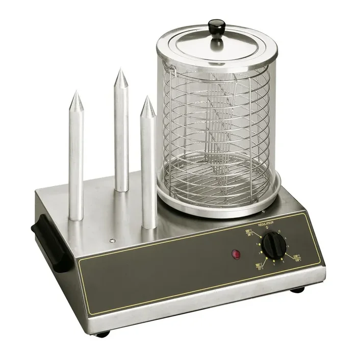 ROLLER GRILL hot dog device, for up to 40 sausages, dimensions 440 x 300 x 400 mm (WxDxH)