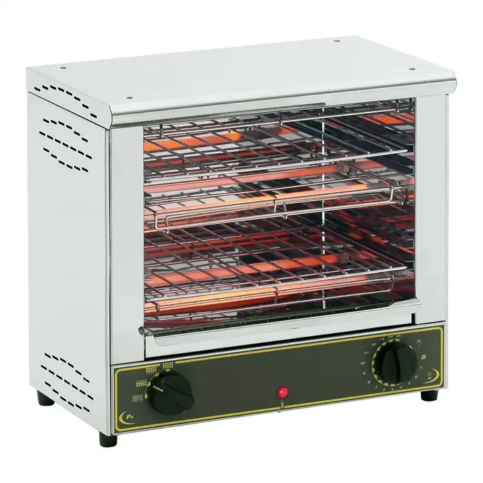 ROLLER GRILL Salamander, two levels, 300 toasts / h, dimensions 450 x 285 x 420 mm (WxDxH)