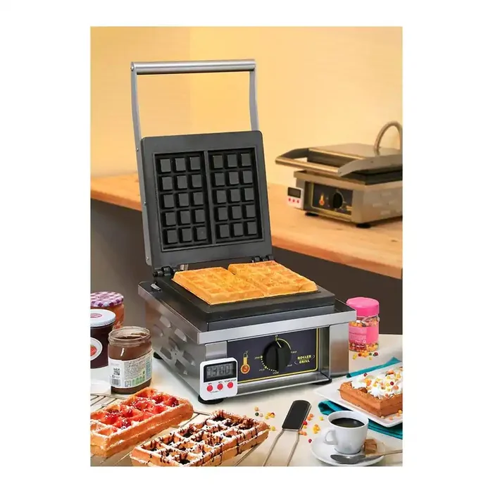 ROLLER GRILL Waffeleisen, Brüsseler Waffel, Abmessung 305 x 440 x 230 mm (BxTxH)