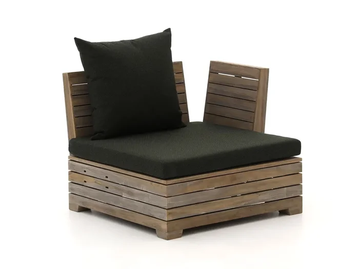 ROUGH-B Lounge Endelement mit Armlehne 105 cm