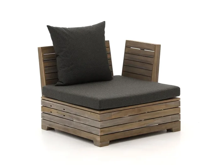 ROUGH-B Lounge Endelement mit Armlehne 105 cm