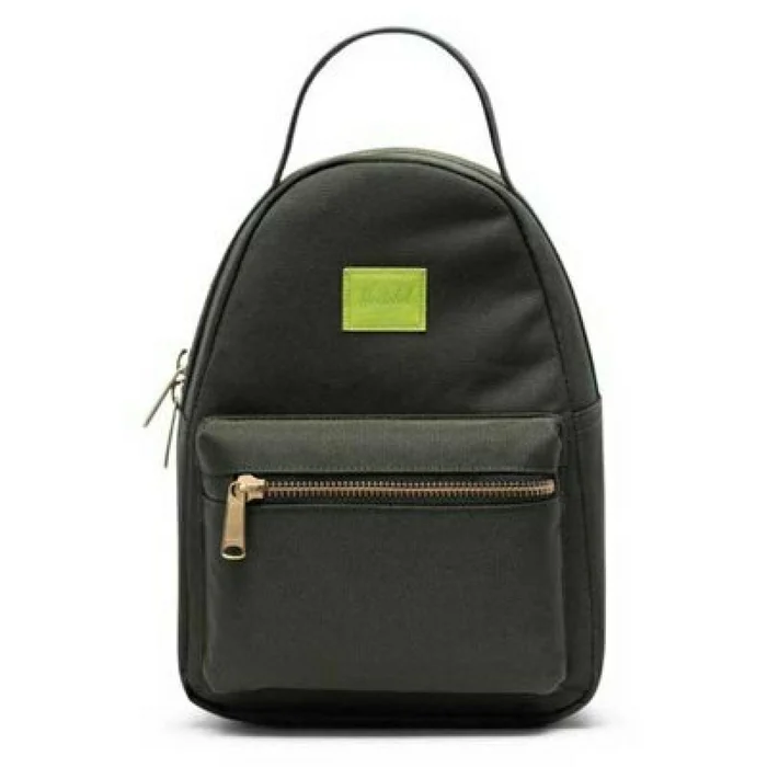 Rucksack Herschel nova mini dark olive/lime green