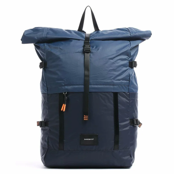 Rucksack Sandqvist Bernt Lightweight Multi Navy blue
