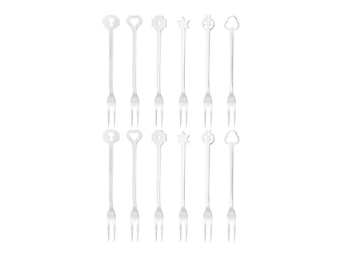 Sambonet 12. September Dessertgabeln Portafortuna Entworfen von Harry e Camila