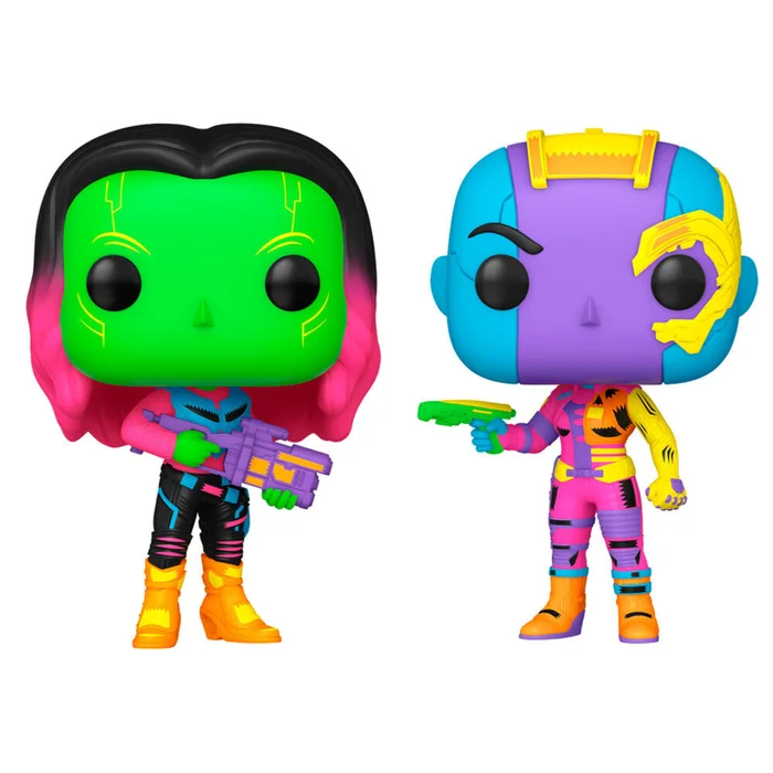 Sammlerfigur Funko POP Marvel Guardians Of The Galaxy Gamora & Nebula (x2)