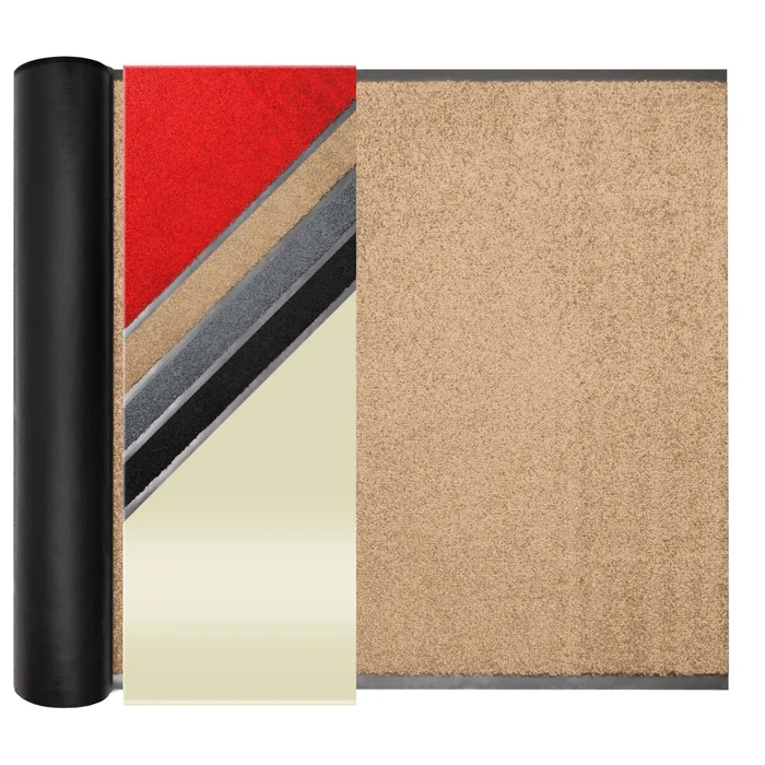 Schmutzfangläufer CLEAN – Beige – 1,20m x 3,50m