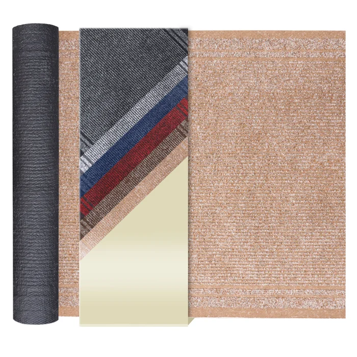 Schmutzfangläufer MALAGA – Beige – 0,66m x 30,00m