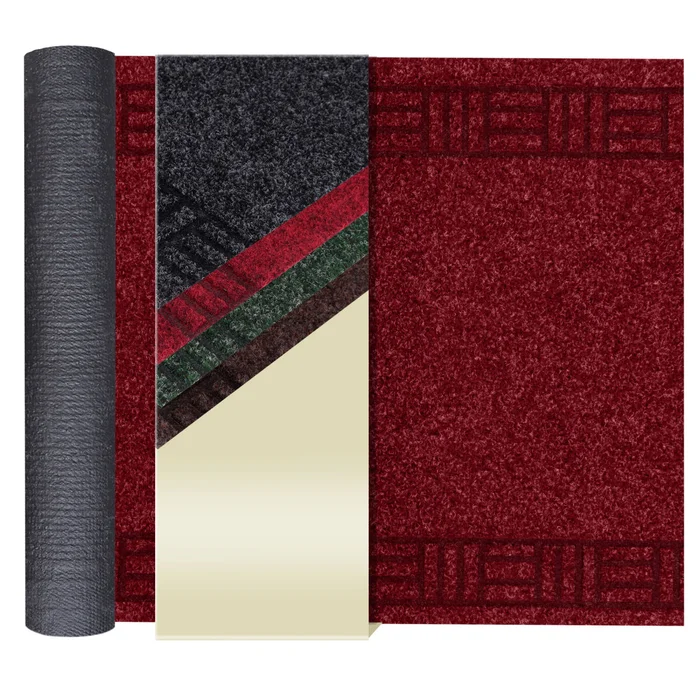 Schmutzfangläufer PRIMAVERA – Rot – 0,66m x 2,00m