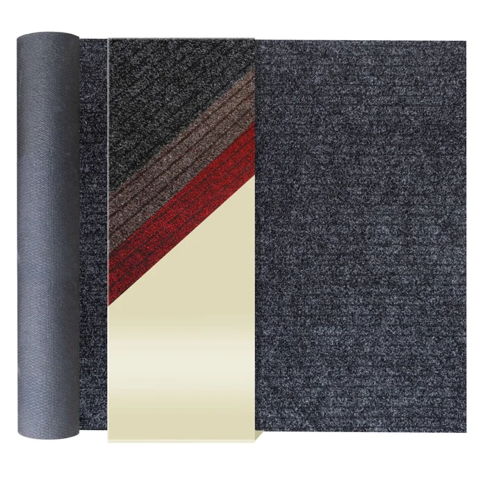 Schmutzfangläufer VALENCIA – Anthrazit – 1,00m x 27,50m