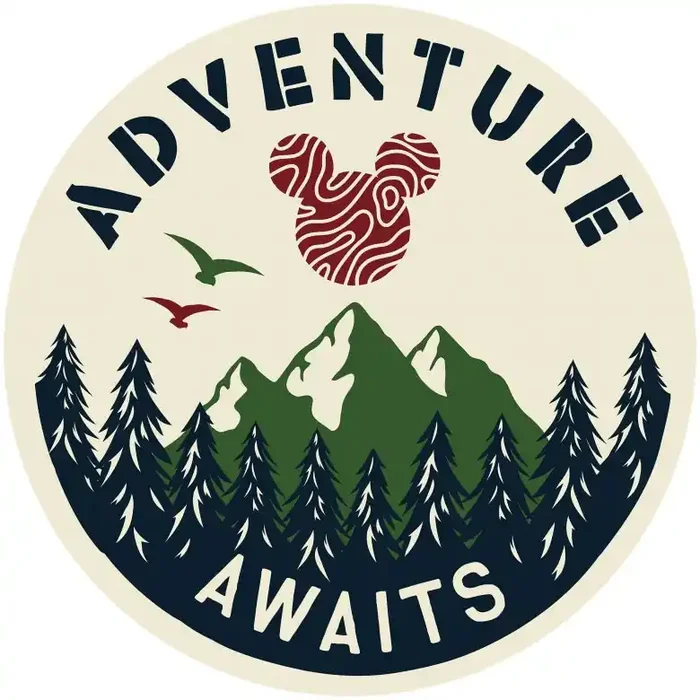 Selbstklebende Vlies Fototapete – Mickey Adventure – 125 x 125 cm