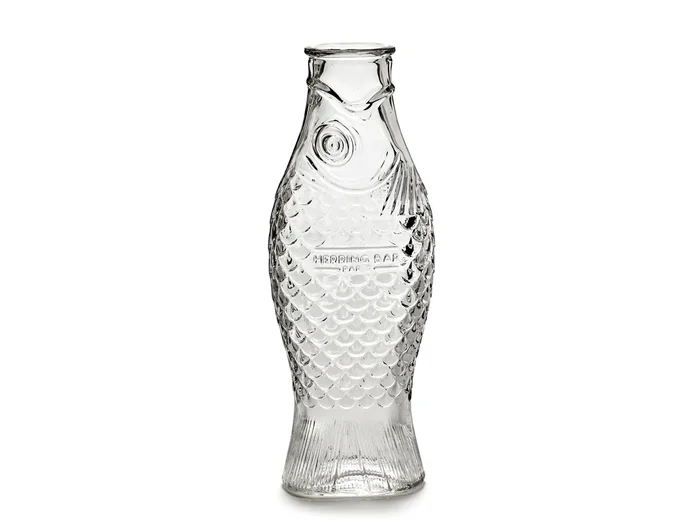 Serax Fish & Fish Karaffe – Durchsichtig Entworfen von Paola Navone