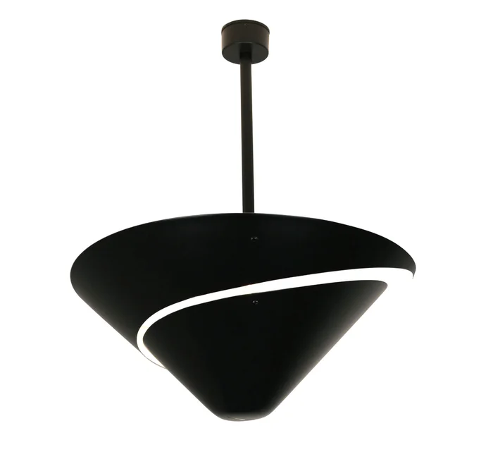 Serge Mouille Snail Deckenleuchte Entworfen von Serge Mouille Designer