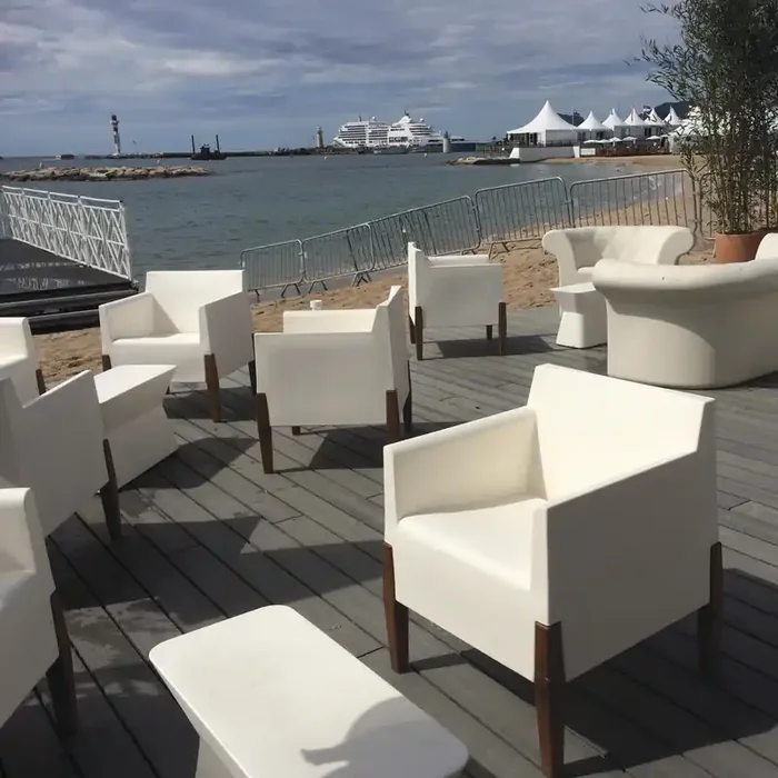 Sessel KUBRICK von Marc Sadler für Serralunga – Anthrazit