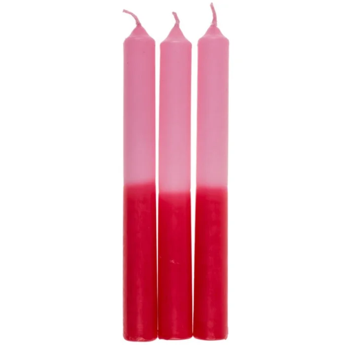 Set aus 3 Kerzen Genérico [Größe 6x20x2 cm]
