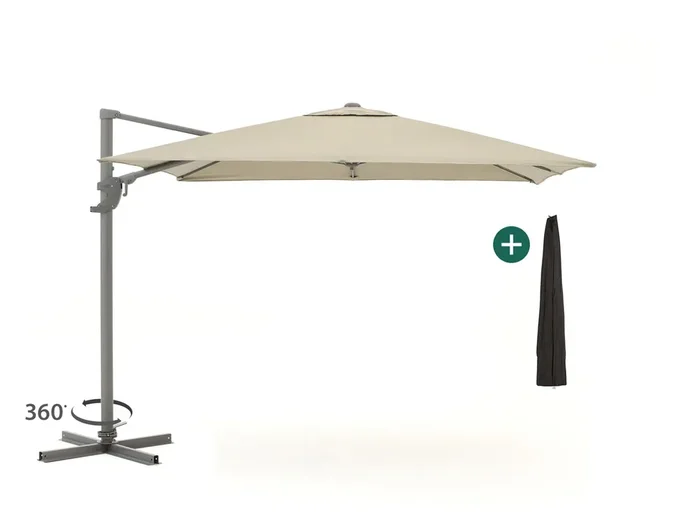 Shadowline Francisco Ampelschirm 300×300 cm