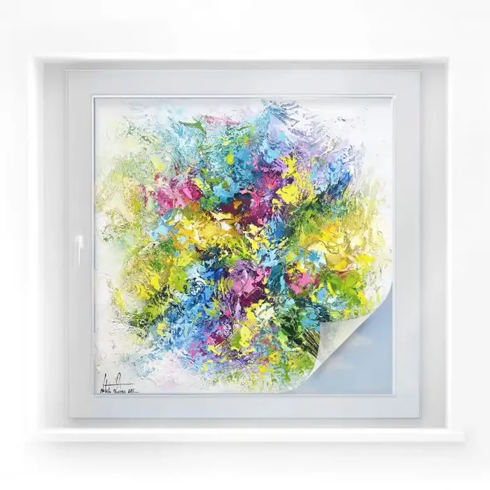 Sichtschutzfolie Fedrau – Lass Blumen sprechen 02